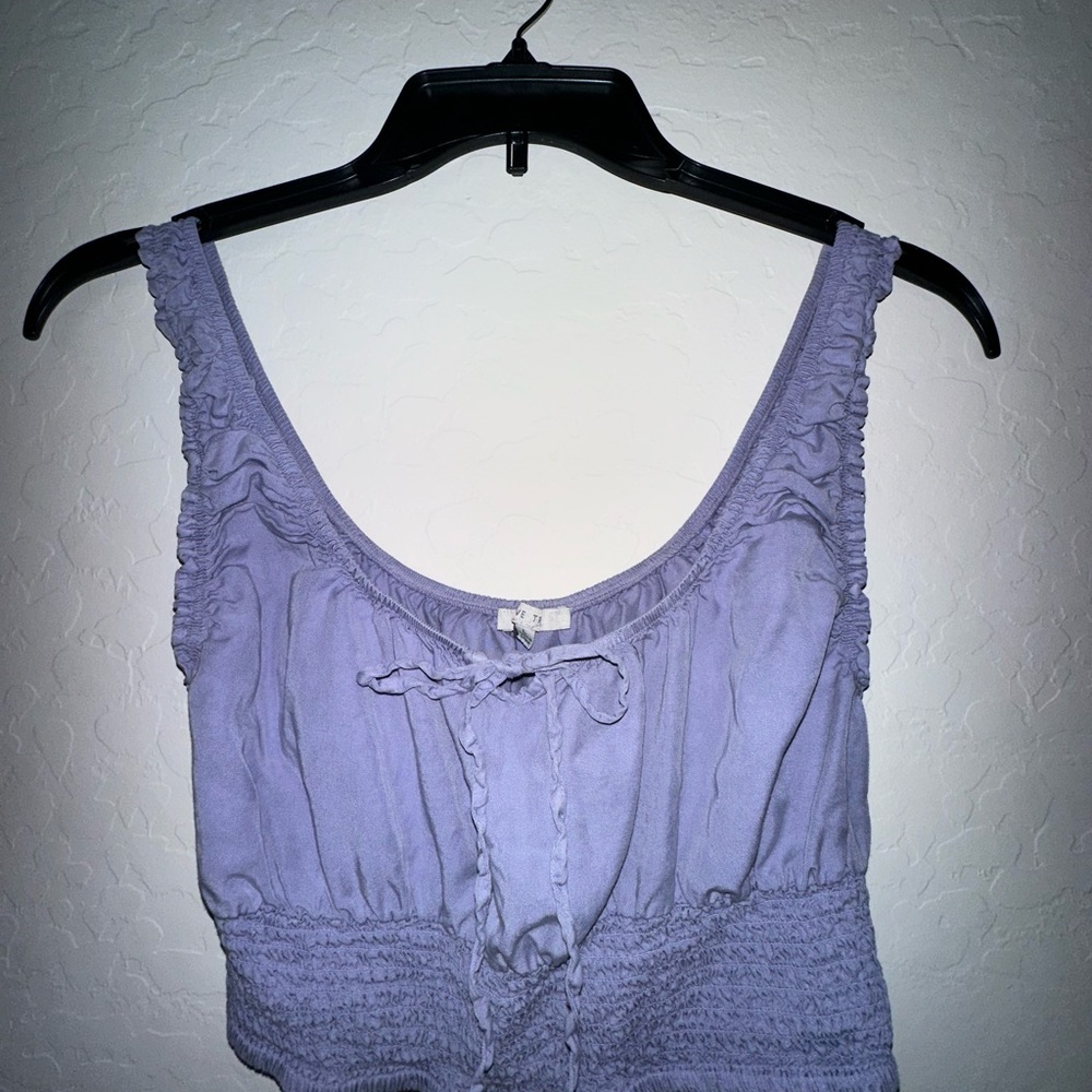 Lavender Sleeveless Top